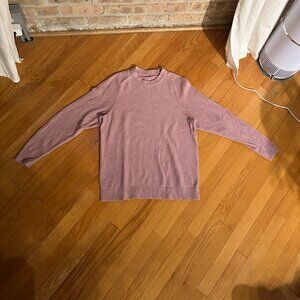 Textured Knit Crewneck Sweater